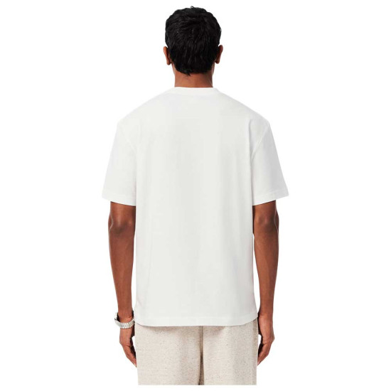 Lacoste Ανδρική κοντομάνικη μπλούζα Regular Fit Signature Cotton T-shirt